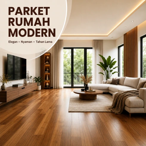 parket rumah modern